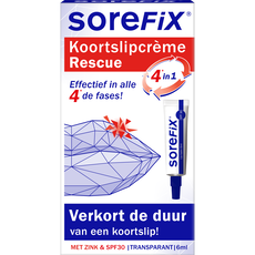 SoreFix Rescue Op Zink Gebaseerde Koortslipcr�me 6 ML