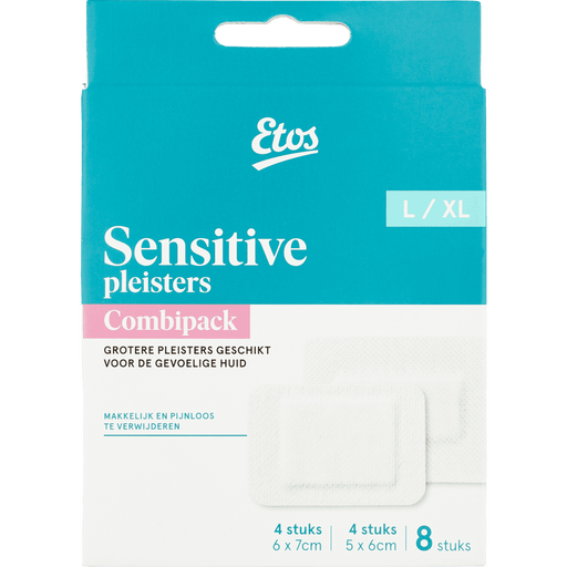 Etos Sensitive Pleisters Combipack Pleisters 8 stuks