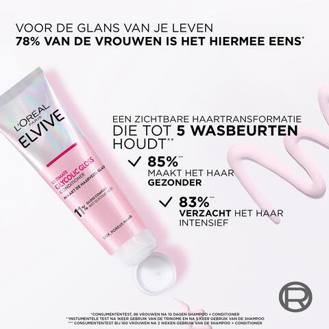 L'Oréal Paris Elvive Ultimate Glycolic Gloss Conditioner 150 ML