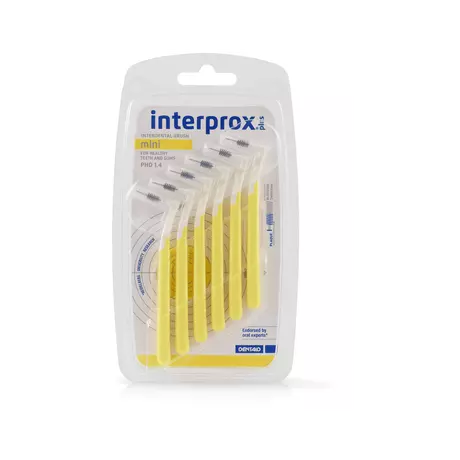 Interprox Plus Mini Ragers Geel PHD 1.4 mm 6 stuks