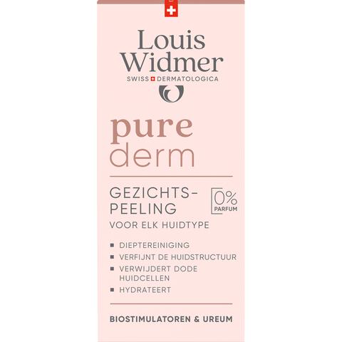 Louis Widmer Purederm Gezichtspeeling Zonder Parfum 50 ML