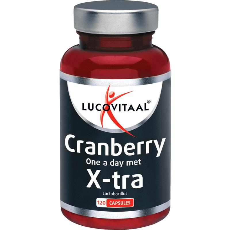 Lucovitaal Cranberry met X-tra Lactobacillus Capsules 120 stuks