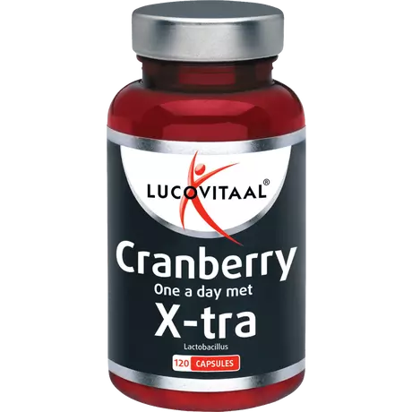 Lucovitaal Cranberry met X-tra Lactobacillus Capsules 120 stuks