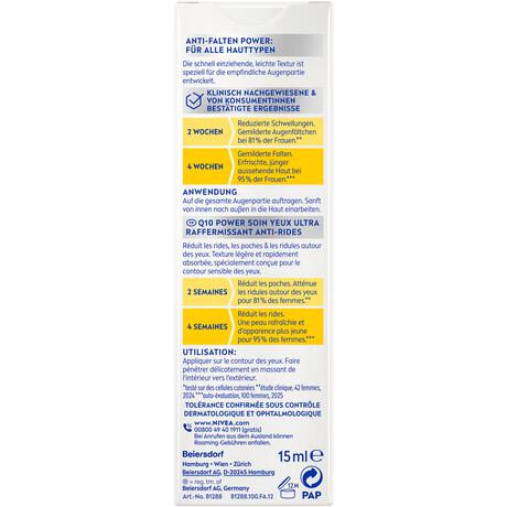 NIVEA Q10 Power Anti-Rimpel Oogcontourcrème 15 ML