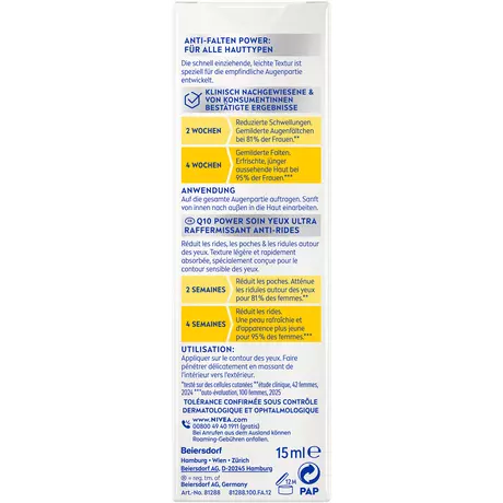 NIVEA Q10 Power Anti-Rimpel Oogcontourcrème 15 ML