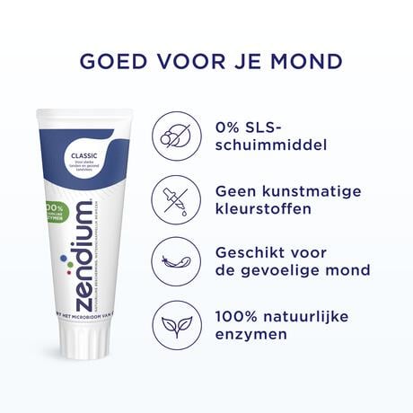 Zendium Classic Tandpasta 75 ML