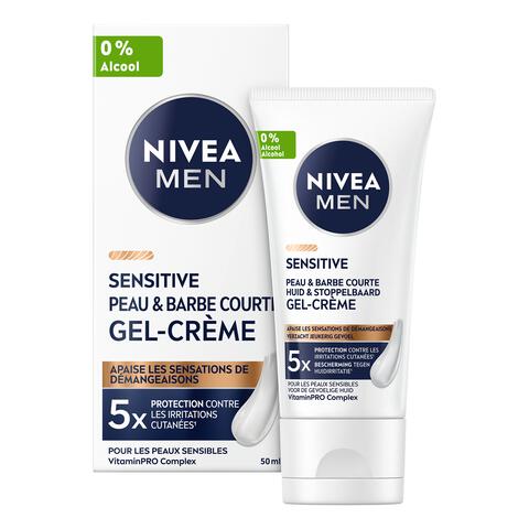 NIVEA Men Sensitive Huid & Stoppelbaard Gezichtsgel 50 ML