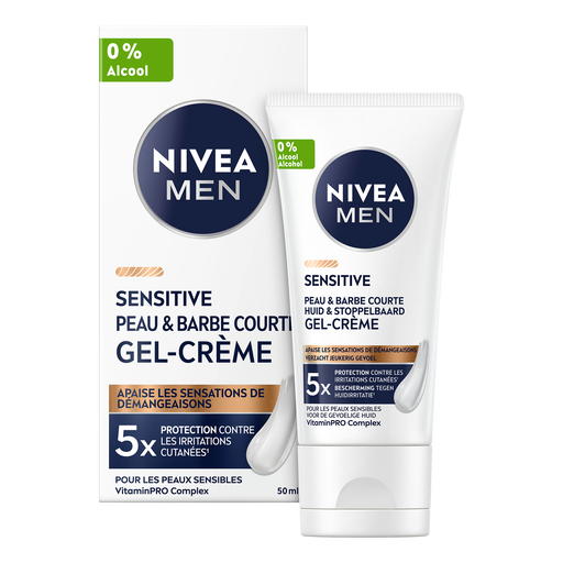 NIVEA MEN Sensitive Huid & Stoppelbaard Gel 50 ML