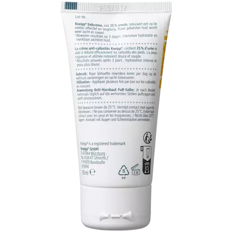 Kneipp Eeltcr�me Gevoelige Huid 50 ML