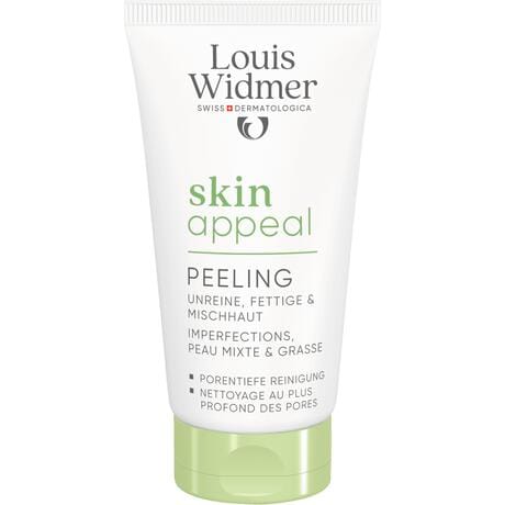 Louis Widmer Skinappeal Peeling Zonder Parfum 50 ML