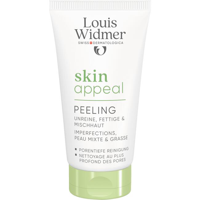 Louis Widmer Skinappeal Peeling Zonder Parfum 50 ML