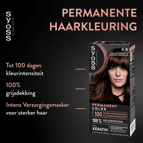 Syoss Haarverf 4-8 Chocoladebruin