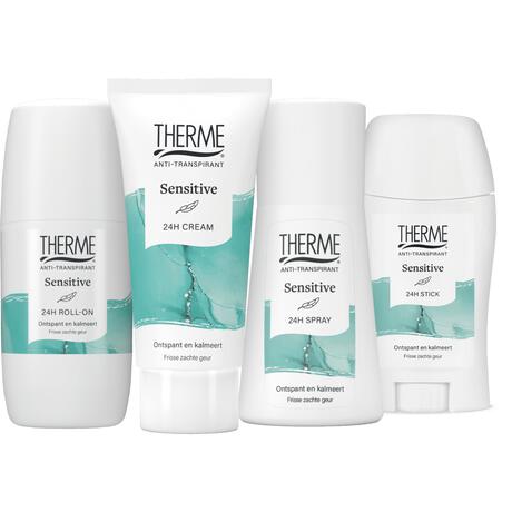 Therme Sensitive Anti-Transpirant 24H Deodorant Roller 60 ML