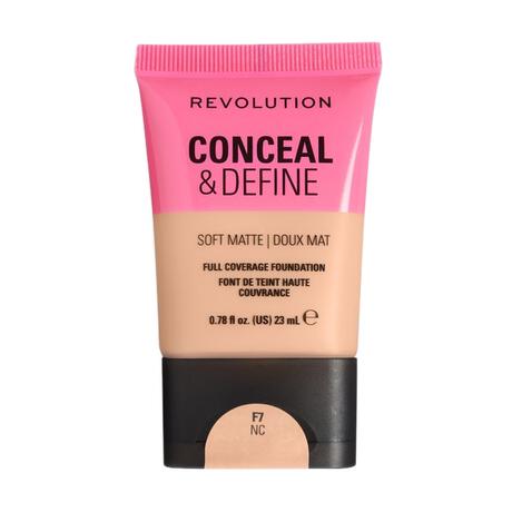 Revolution Conceal & Define Foundation F7Nc
