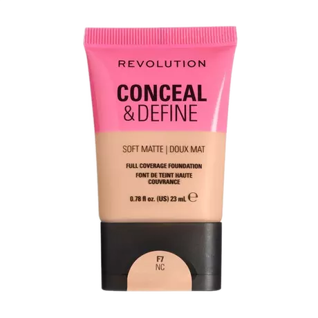 Revolution Conceal & Define Foundation F7Nc