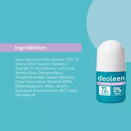 Deoleen Derma-Ultra Anti-Transpirant 72H Deodorant Roller 50 ML
