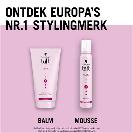 Taft Styling Curl Haarmousse 200 ML
