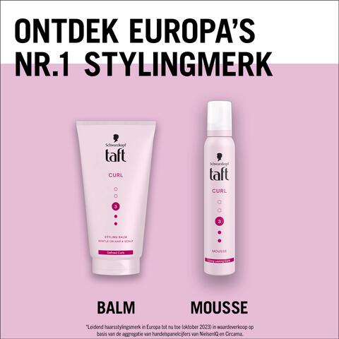 Taft Styling Curl Haarmousse 200 ML