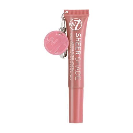 W7 Key Ring Sheer Shade Enriched Peptide Lip Gloss Mauve Muse