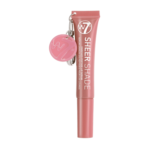 W7 Key Ring Sheer Shade Enriched Peptide Lip Gloss Mauve Muse