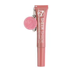 W7 Key Ring Sheer Shade Enriched Peptide Lip Gloss Mauve Muse