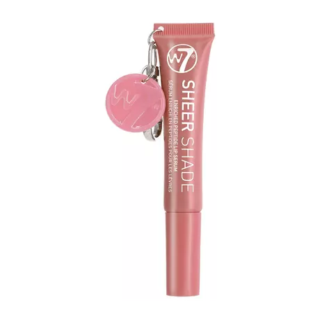 W7 Key Ring Sheer Shade Enriched Peptide Lip Gloss Mauve Muse