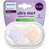 Philips Avent Fopspeen Ultra Start 0-2 M Double Pack Day 2 pack - mixed - SCF075/15