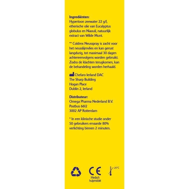 Coldrex Neusspray In 2min 20 ML