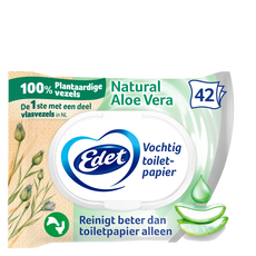 Edet Aloë Vera Vochting Toiletpapier 42 stuks