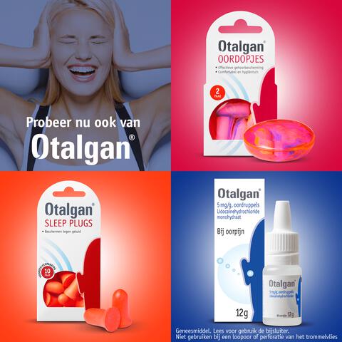 Otalgan Party Plugs 1 paar