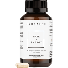JSHealth Hair + Energy Capsules 60 stuks