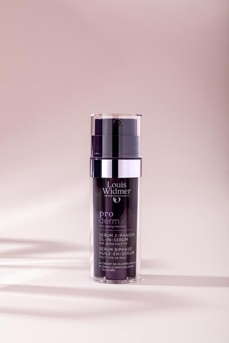 Louis Widmer Proderm Tweefasig Olie-in-Serum Zonder Parfum 35 ML