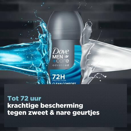 Dove Men+Care Advanced Clean Comfort Anti-Transpirant Deodorant Roller 50 ML