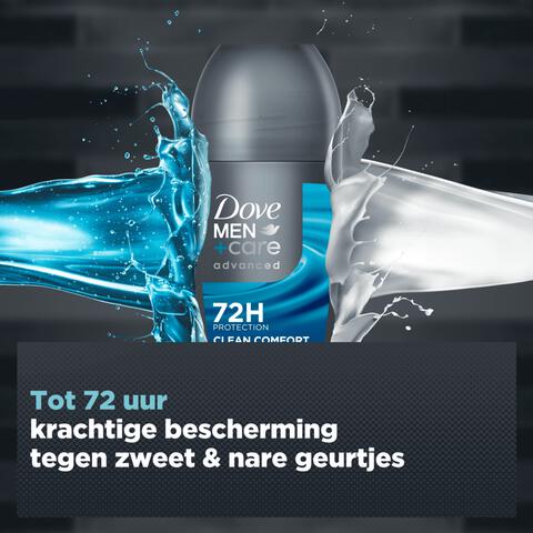 Dove Men+Care Advanced Clean Comfort Anti-Transpirant Deodorant Roller 50 ML