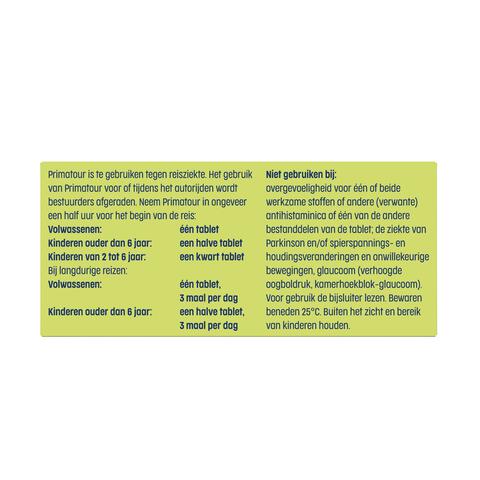 Primatour Tabletten 10 stuks