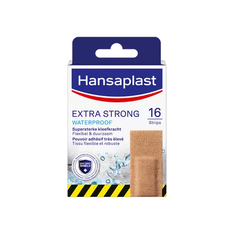 Hansaplast Extra Strong Waterproof Pleisters 16 stuks