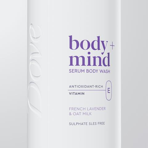 Dove Body+Mind Lavender & Oat Milk Body Wash 350 ML