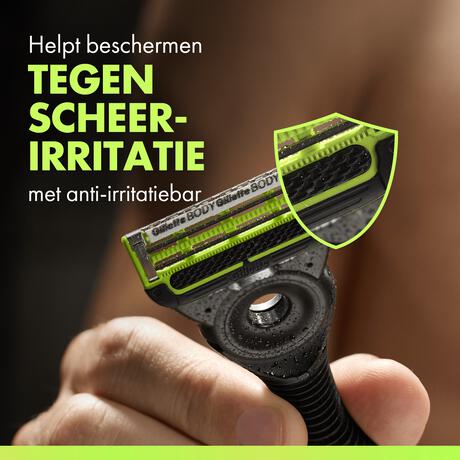 GilletteLabs Body Scheerapparaat + Cover
