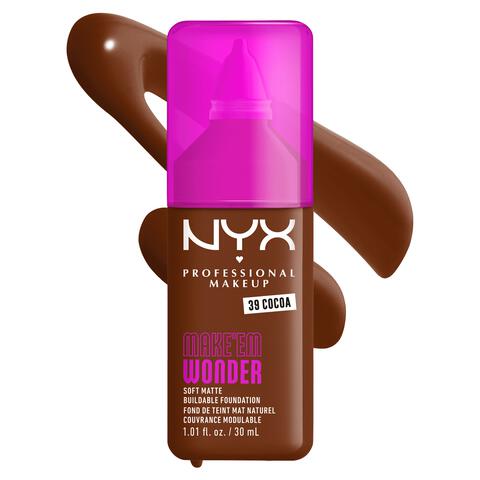 NYX Professional Makeup Make 'EM Wonder Foundation 39 Cocoa