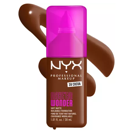 NYX Professional Makeup Make 'EM Wonder Foundation 39 Cocoa
