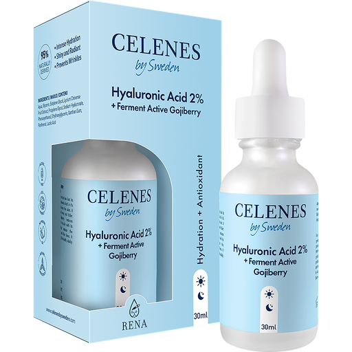 Celenes by Sweden Hyaluronic Acid 2% + Goijberry 30 ML