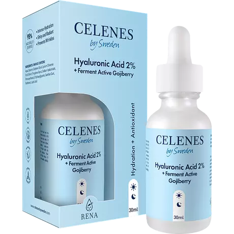 Celenes by Sweden Hyaluronic Acid 2% + Goijberry 30 ML