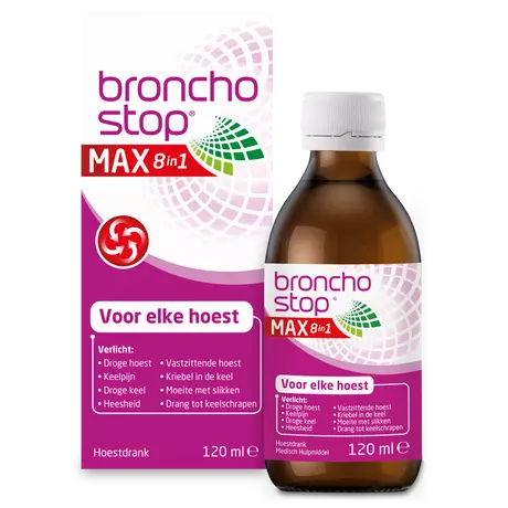 Bronchostop Max 8in1 Hoestdrank 120 ML
