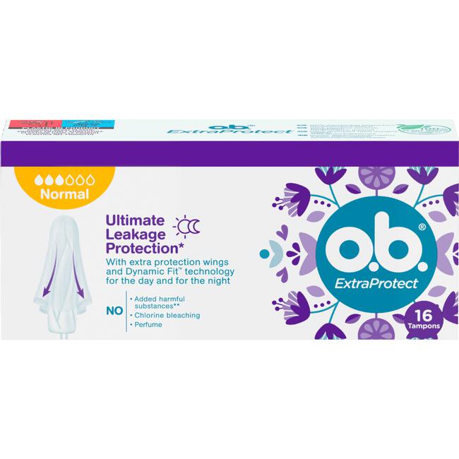 o.b. Extra Protect Tampons Normal 16st