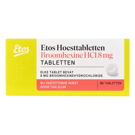 Etos Broomhexine 8 MG Tabletten 30 stuks