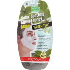 Purederm Relax Soothing Men's Energy Mask Green Tea
