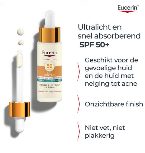 Eucerin Sun Oil Control Ultralicht Serum SPF50 30 ML