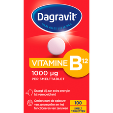 Dagravit Vitamine B12 1000μg  100 smelttabletten