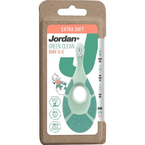 Jordan Green Clean Babytandenborstel 0-2 jaar