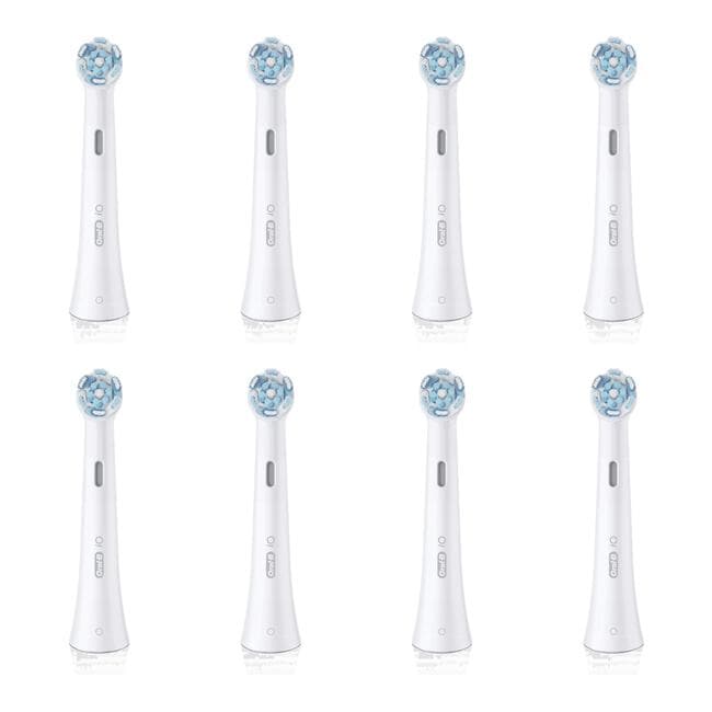 Oral-B iO Ultimate Clean Opzetborstels Wit - 8 Stuks
